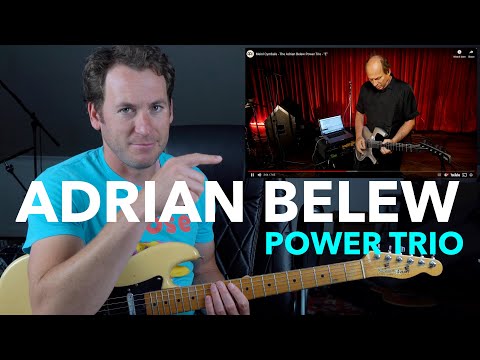 Guitar Teacher REACTS: The Adrian Belew Power Trio - "E" - FTW!