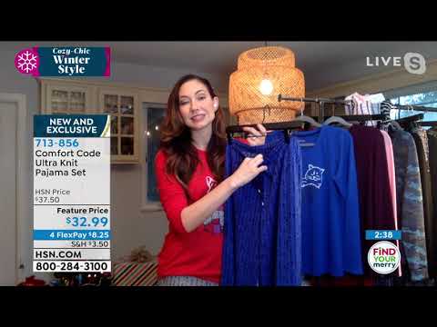 HSN | Comfort Code by Cuddl Duds Gifts 11.12.2020 - 10 AM