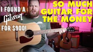 Video thumbnail for So much guitar for the money I Buying a Gibson J-15 for only $900 by Jeremy Sheppard
