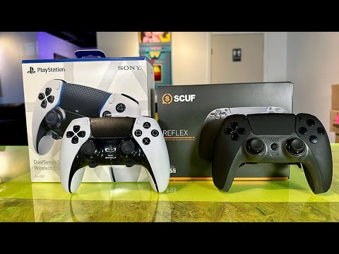 PS5 DualSense Edge vs SCUF Pro Controller