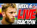 LIVE NFL Week 6 Reaction & Week 7 Look Ahead | Forward Progress Presented By Pinnacle