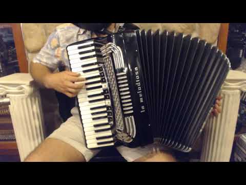 4846 - Black La Melodiosa Piano Accordion LMMH 41 120 $2999