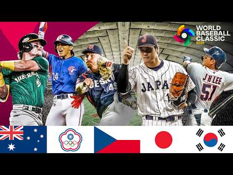2026 World Baseball Classic Preview: Pool C (Australia, Chinese Taipei, Czechia, Japan, Korea)