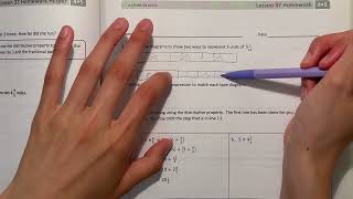 Eureka Math Grade 4 Module 5 Lesson 37 | #mathwithaubrey #homework
