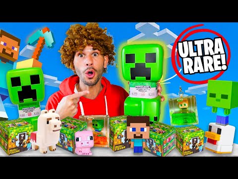 Opening Minecraft Mystery Toys *Ultra Rare*