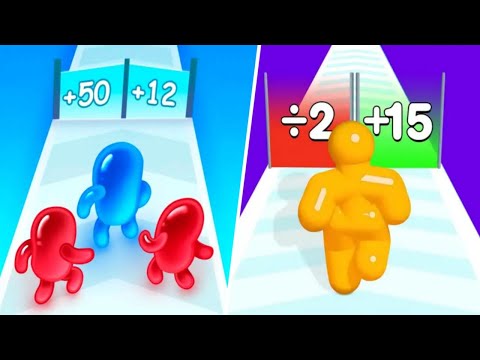 Tall Man Run 🆚 Join Blob clash 3d Gameplay All Levels Android,iOS Walkthrough New Apk Update