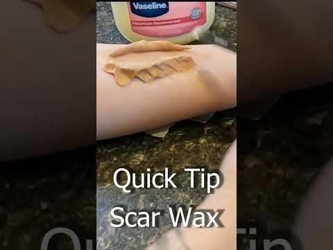 Dont Make This Mistake! Blend Scar Wax Easy!  #tutorial #makeup #shorts