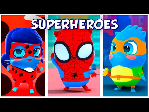 🦸🏿 Superheroes vs Villains 🌟 Compilation of all our covers by The Moonies Official