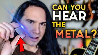 Music video thumbnail preview for Stainless STEEL Guitar PICKS - Can You Hear The Difference? by threshold of faith