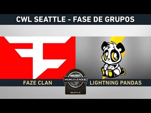 FAZE CLAN VS LIGHTNING PANDA - FASE DE GRUPOS - #CWLSEATTLELVP