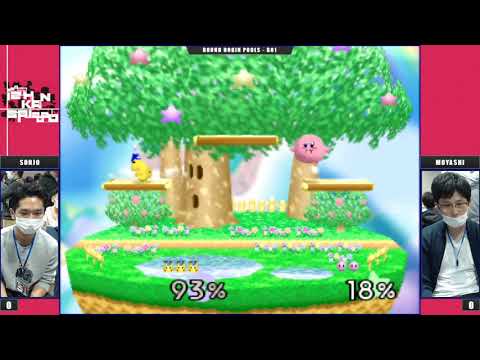 Kansai 2020 Pools - Sonjo (Piakchu) Vs. Moyashi (Kirby) Super Smash Bros - SSB64