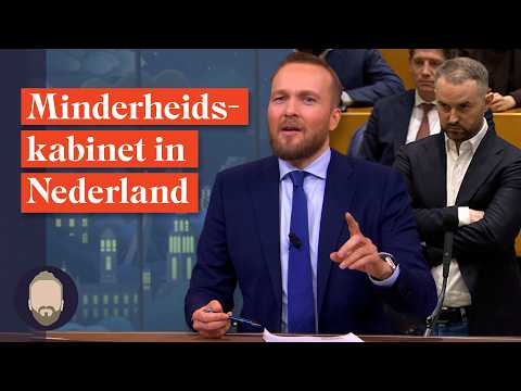 Nieuwe bewindslieden langs bij Rob Jetten | Zou een minderheidskabinet kunnen werken? | LUBACH