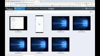 Perfecto Web Demo