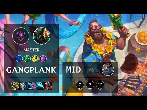 Gangplank Mid vs Yasuo - EUW Master Patch 11.1