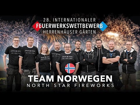 28. Internationaler Feuerwerkswettbewerb 2018 - Team Norwegen "North Star Fireworks" • RADIO 21