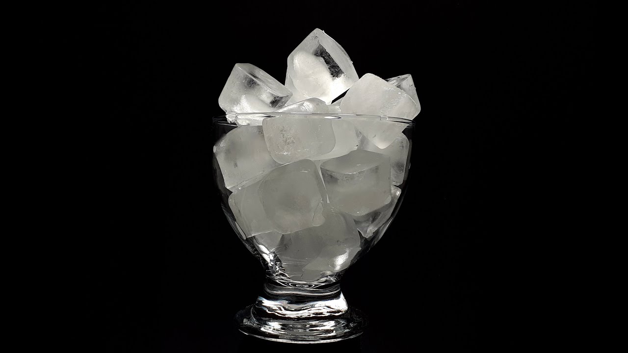Ice cube melting