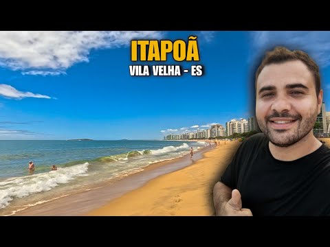PASSEANDO E CONHECENDO A PRAIA DE ITAPOÃ EM VILA VELHA ESPÍRITO SANTO