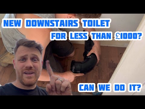New Toilet….Can We Get it Done For £1000?