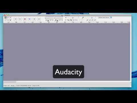 comment regler audacity windows 7