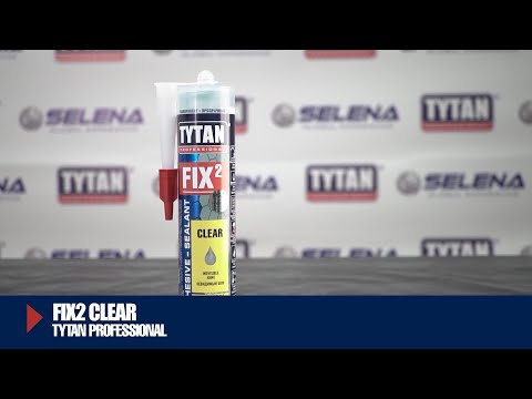 Миниатюра изображения товара Клей-герметик Tytan Professional Fix2 Clear (290мл)