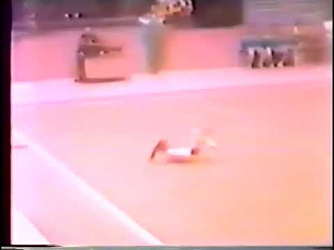 Eugenia Popa 🇷🇴 FX TF 1988 Balkan Championships