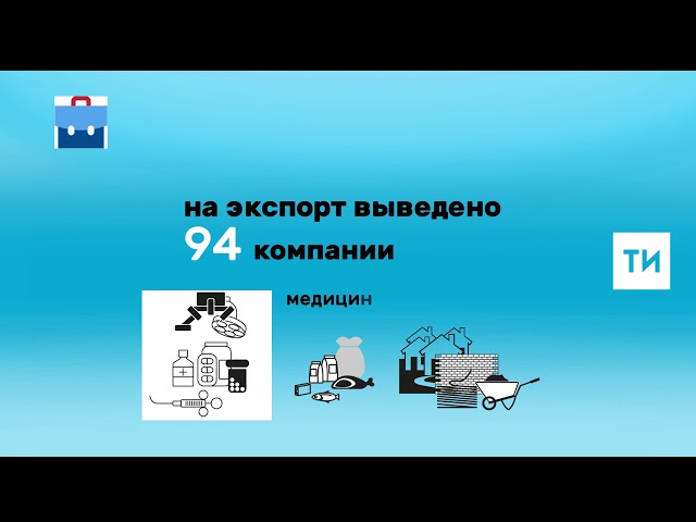 Татарстан поддержал 530 предпринимателей, ориентированных на зарубежные рынки