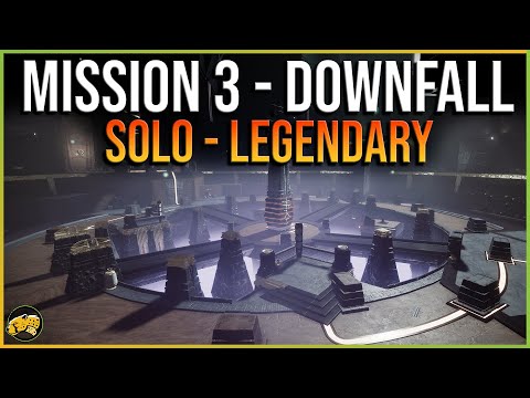 How ANYONE can SOLO "Downfall" on LEGENDARY - MIssion 3 Walkthrough - Destiny 2 Lightfall