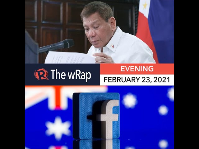 Duterte: No vaccine, no shift to MGCQ | Evening wRap