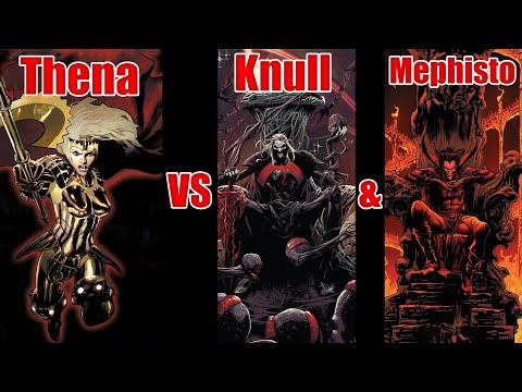 Thena Vs Knull & Mephisto World Boss Legend Showcase! (MFF)