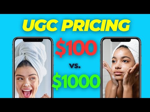 We asked 10,000 UGC Creators their rates | UGC Pricing & UGC Rates | How much to charge for UGC