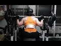 【筋トレ】Squat　90kg　＆　AB WHEEL　スクワット90kgと立ちコロ【WORKOUT】