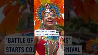 Download lagu 'Battle of the Flowers' starts Colombian carnival mp3 Download lagu 'Battle of the Flowers' starts Colombian carnival mp3