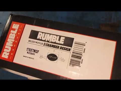 2005 Chevy Tahoe 5.3 Rumble muffler