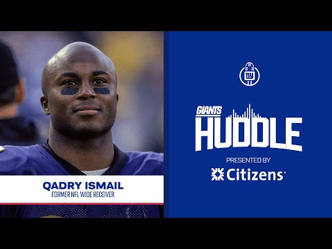 Former Ravens WR Qadry Ismail on Coach John Harbaugh | Giants Huddle | New York Giants