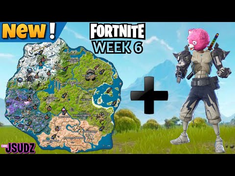 *NEW* Fortnite WEEK 6 QUEST GUIDE + UNLOCK NEW SNAP STYLES!!