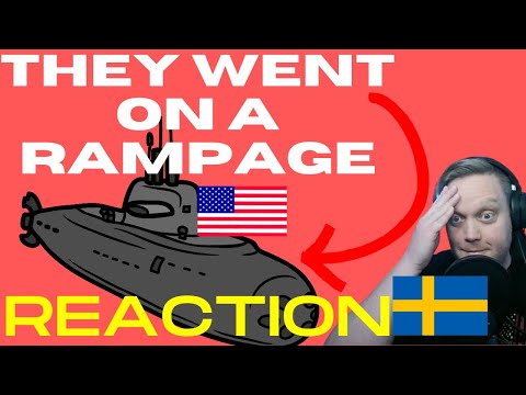 A swede reacts to:  US Submarine goes on a rampage during WW2 (A The Fat Electrician reaction)
