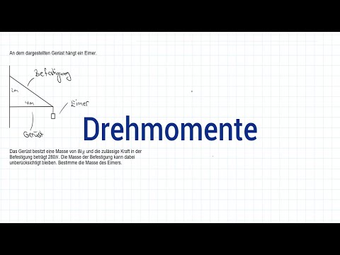 NTG Industriemeister Metall 2017-2 Aufgabe 5 - Drehmomente