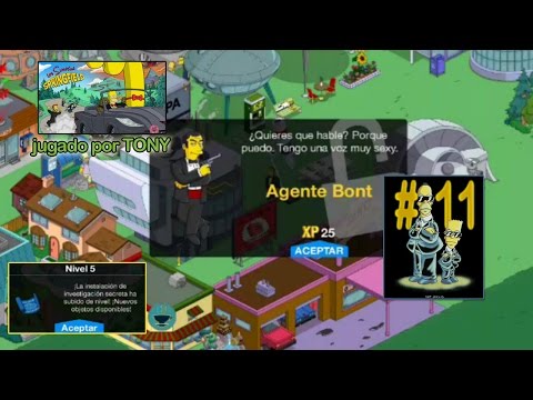 Los Simpson Springfield "Agentes Secretos, Cap. 11 - El Agente Bont" por Tony