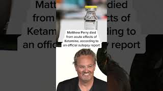 Matthew Perry cause of death revealed