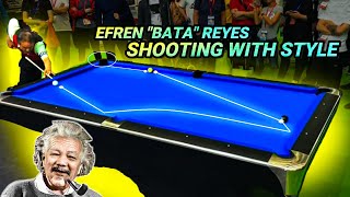 EFREN REYES SHOOTING WITH STYLE