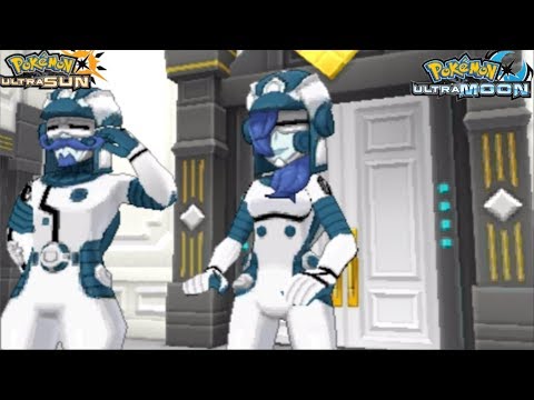 POKEMON ULTRA SUN AND MOON ALL BATTLES AGAINST ULTRA RECON SQUAD