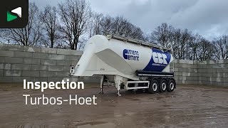 Citerne de silo Turbos Hoet SZ33AA Lifting Axle 39000 L | Image 4 - Autoline