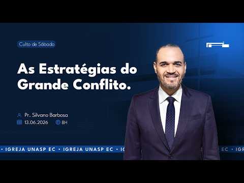 🔵 Operação Engano: As Estratégias do Grande Conflito | Pr. Silvano Barbosa
