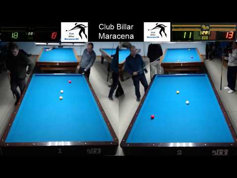 Retransmisión en directo Club Billar Maracena
