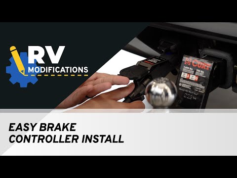 How To Install the CURT Echo Mobile Brake Controller | RV Modifications