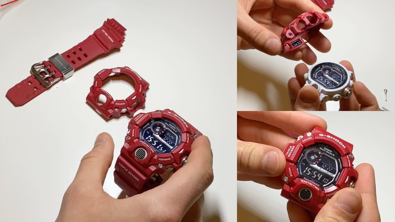 Wymiana Paska + bezel 'a Casio G-Shock GW-9400 Rangeman