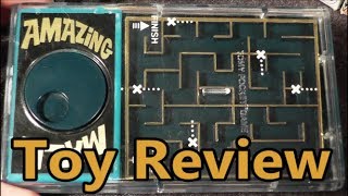 Amazing Maze Tomy Pocket Game Toy Review - The No Swear Gamer