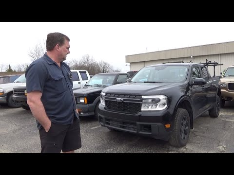 Rough Country Lifted Ford Maverick In the Shop!