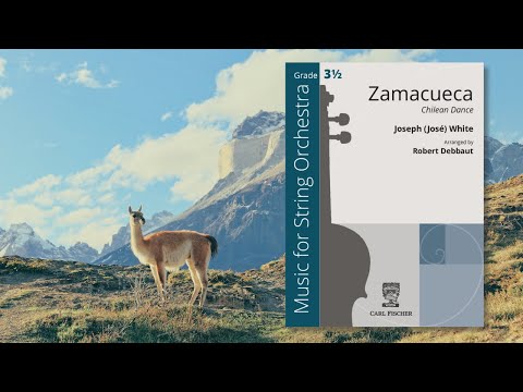 Zamacueca (CAS172) Joseph (José) White, arr. Robert Debbaut