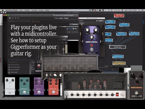 Learn how to setup Gigperformer as your main guitar rig